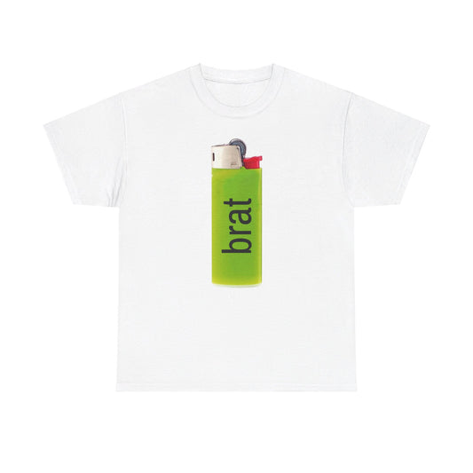 BRAT Lighter Graphic Tee Shirt