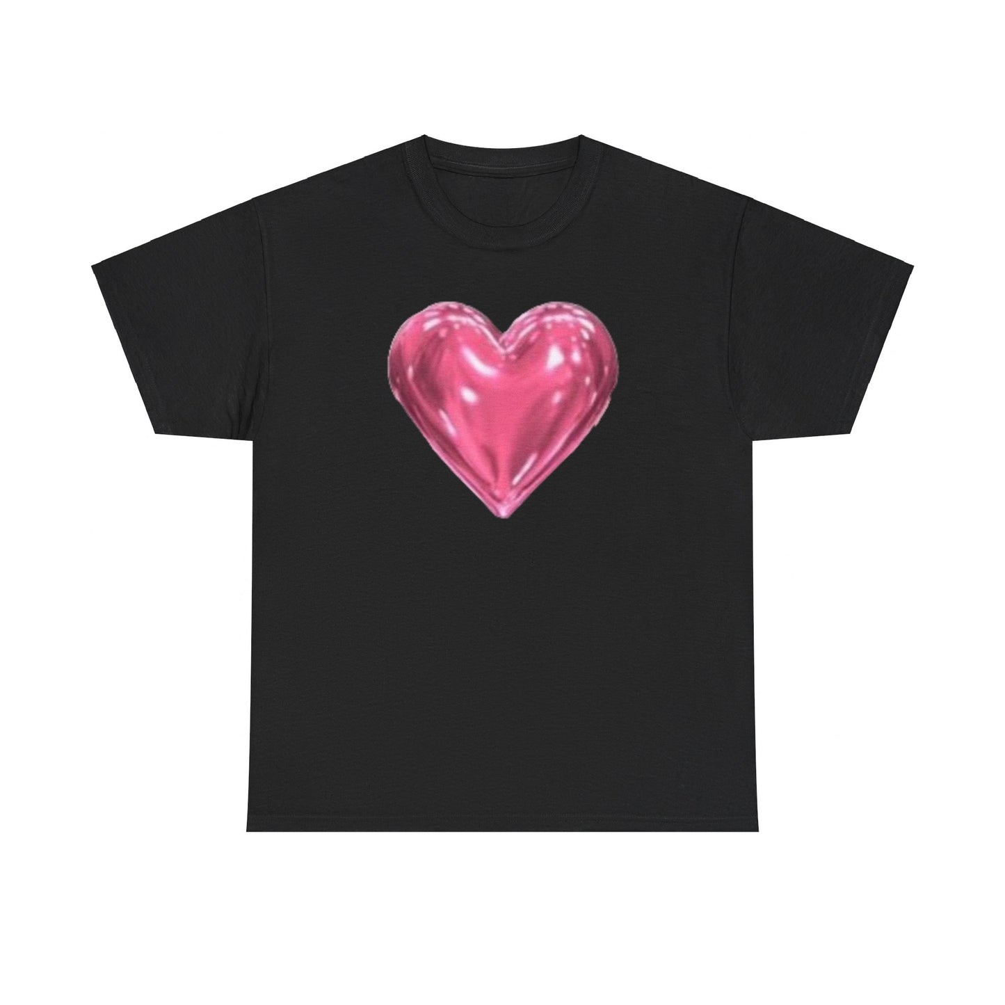 Pink heart Graphic Tee Shirt