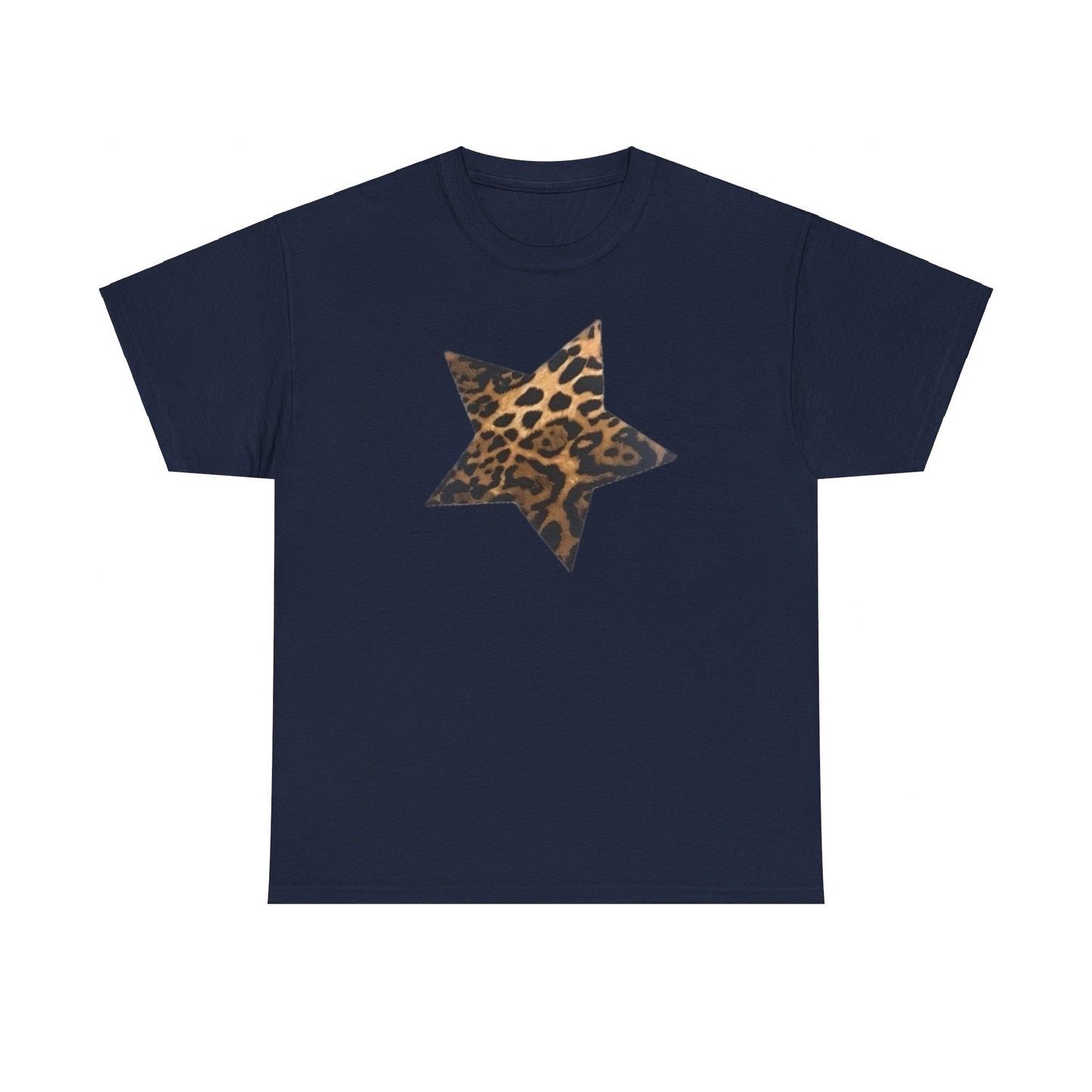 Léopard star Graphic Tee Shirt