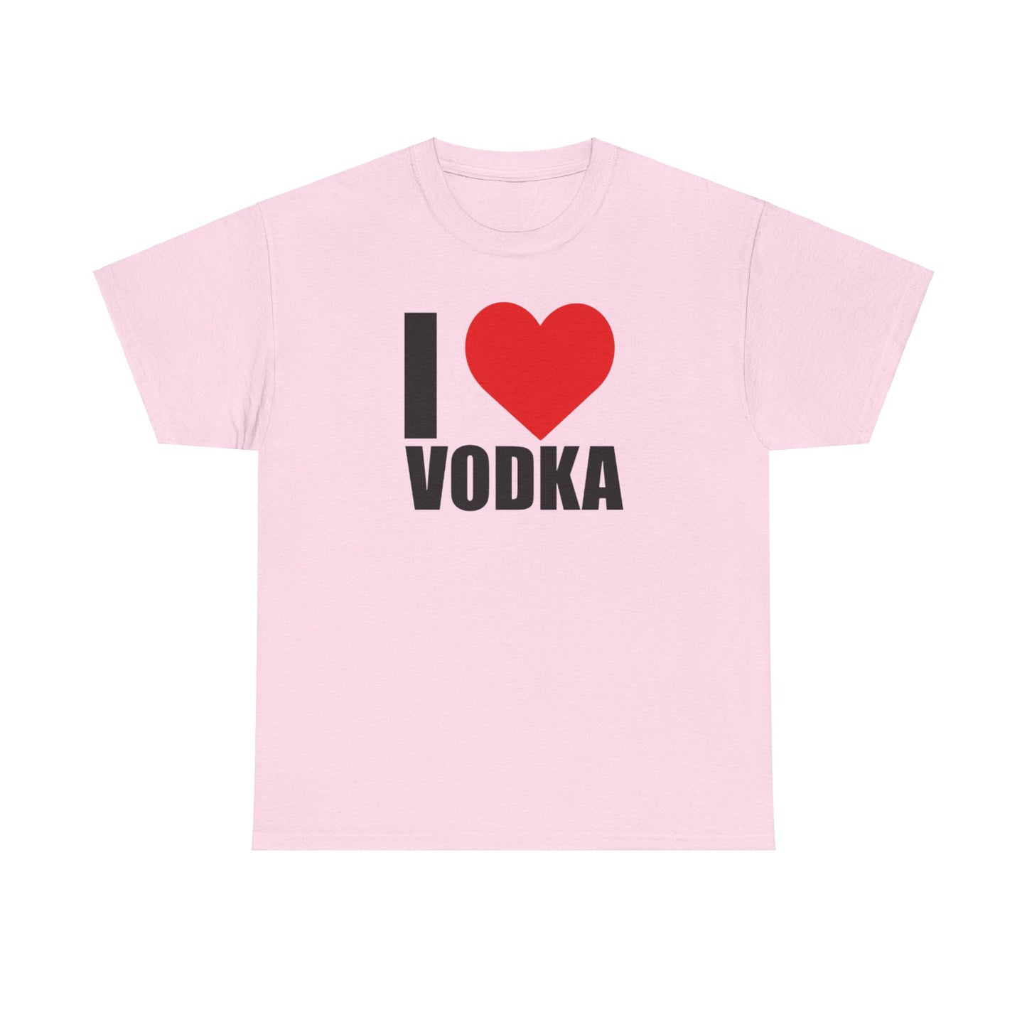 I ❤️ Vodka Graphic Tee Shirt