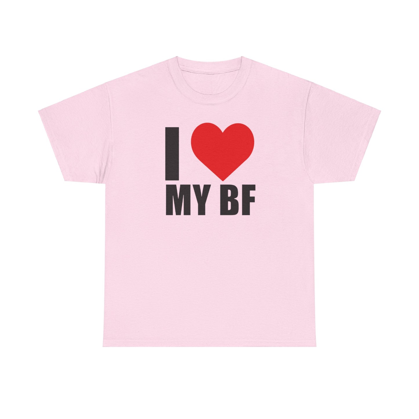 I ❤️ My Boyfriend Graphic Tee Shirt