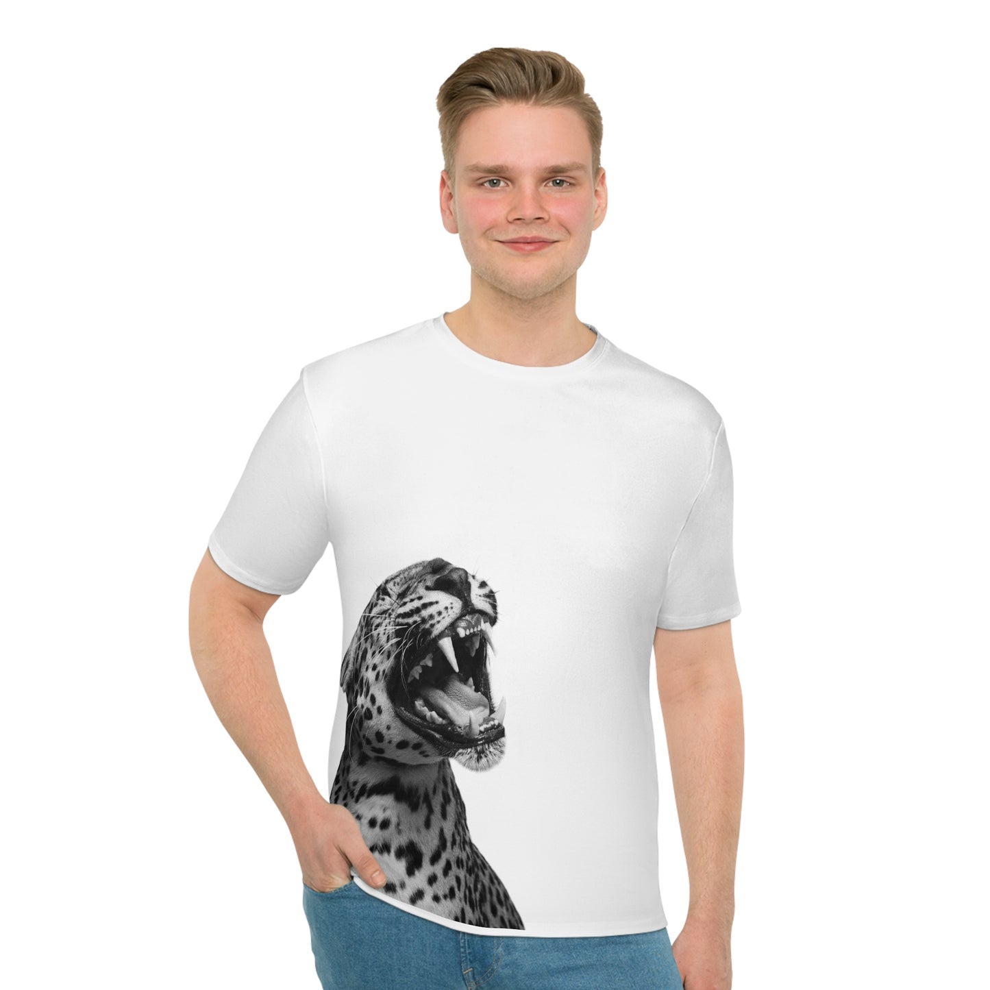 Leopard Graphic Tee shirt