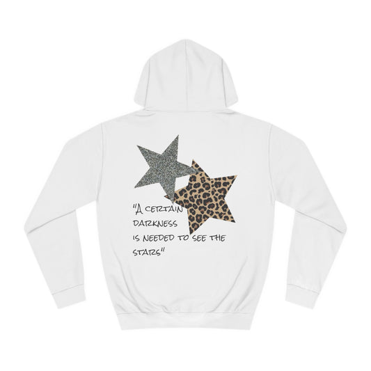 Leopard and Silver Star Graphic Sweater