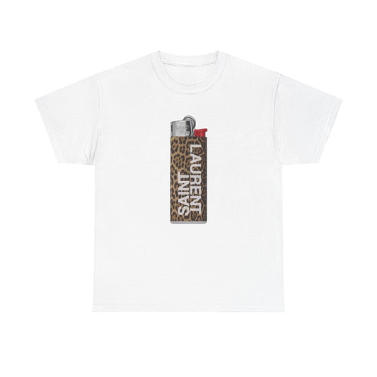 Léopard lighter Graphic tee shirt