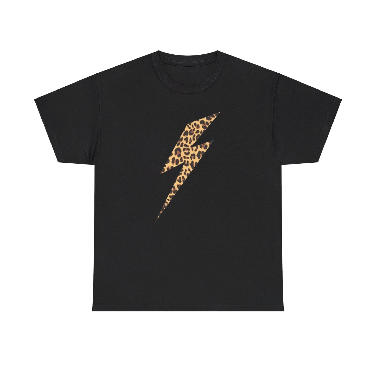 Thunder Leopard Graphic Tee Shirt