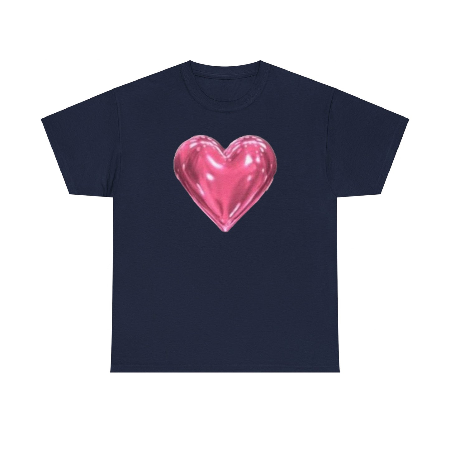 Pink heart Graphic Tee Shirt