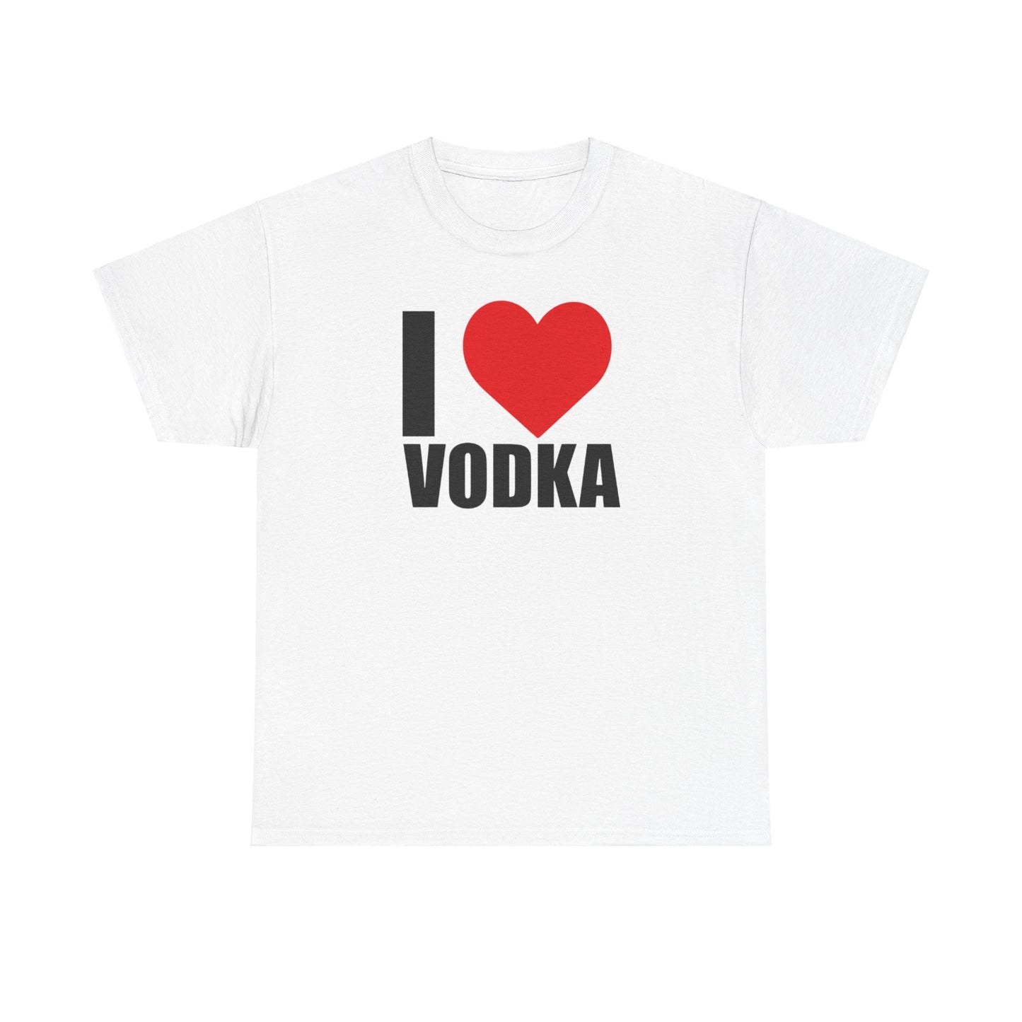 I ❤️ Vodka Graphic Tee Shirt