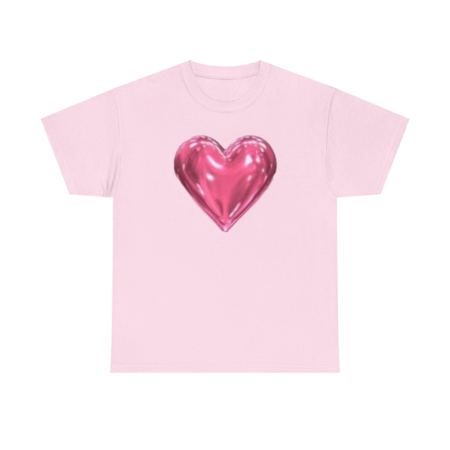 Pink heart Graphic Tee Shirt