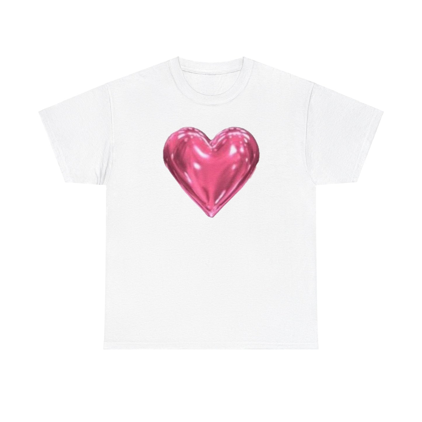 Pink heart Graphic Tee Shirt