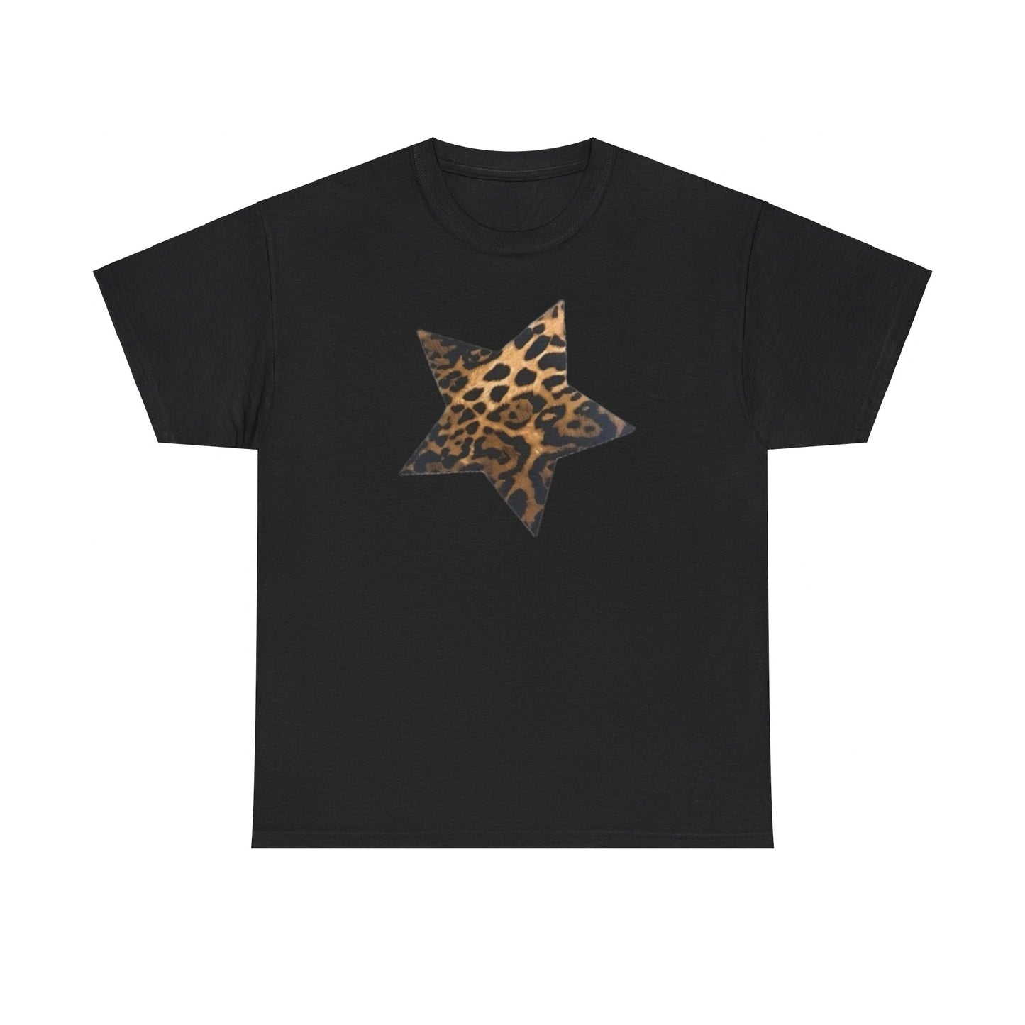 Léopard star Graphic Tee Shirt