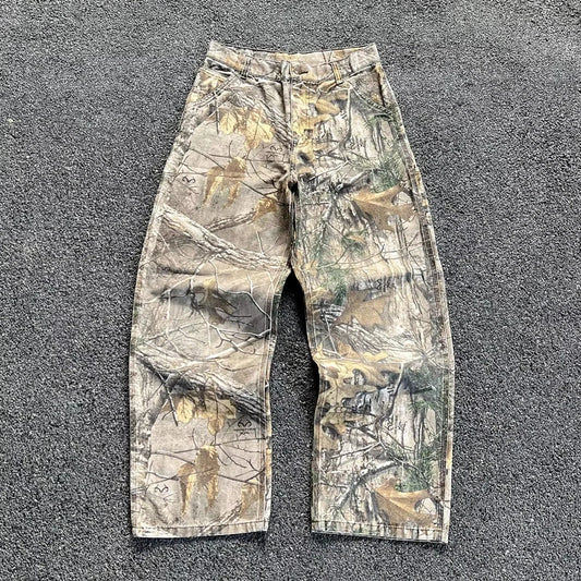 Camo Baggy jean (motif camouflage)