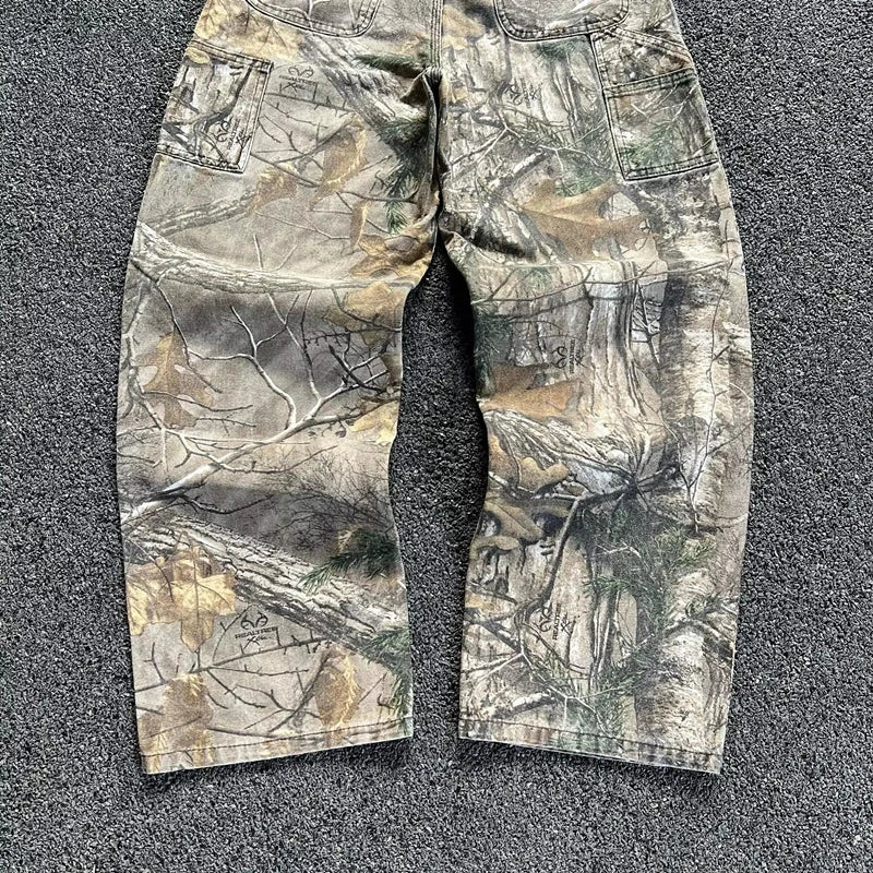 Camo Baggy jean (motif camouflage)