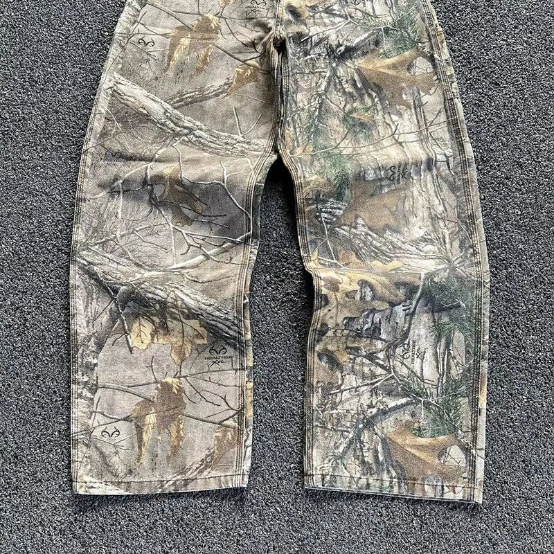 Camo Baggy jean (motif camouflage)